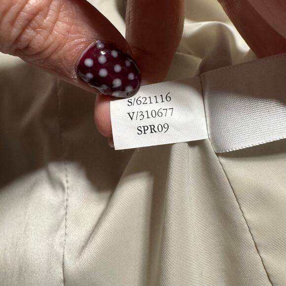 Banana Republic Cream Fitted Blazer Preppy Blazer Spring 2009 - Picture 6 of 6